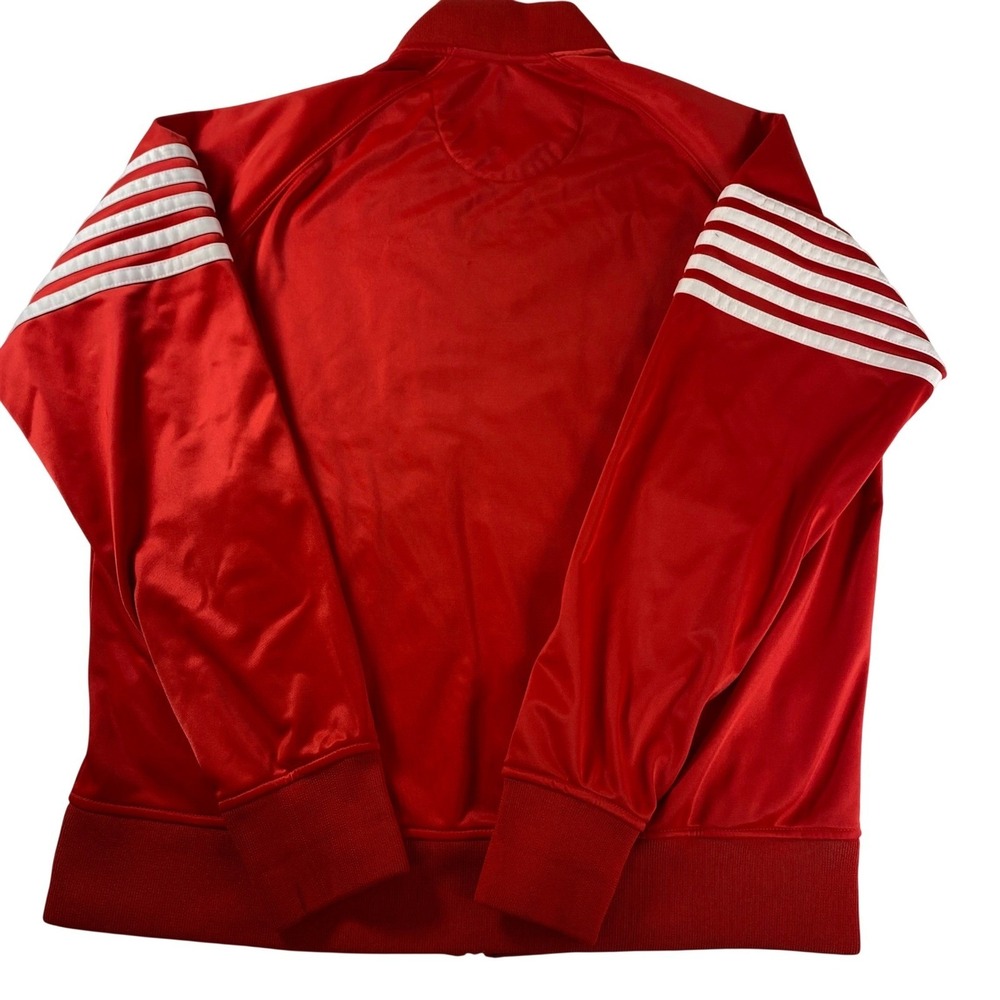 Rocawear Classic Red Track Jacket Athletic Stripe Full Zip Men's XL - Picture 7 of 7